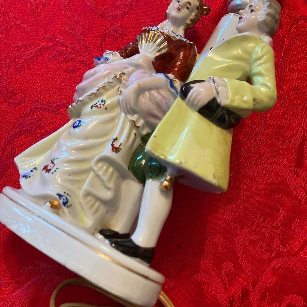 Vintage King Louie and Antonette Lamp - Picture 9 of 16